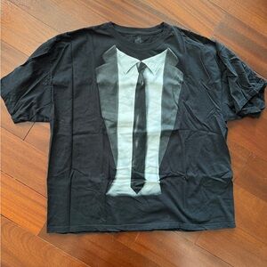 Suit tuxedo tee shirt.  Size XXL Men’s